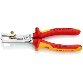 Knipex StriX® Insulation Stripper with Cable Shears 180 mm