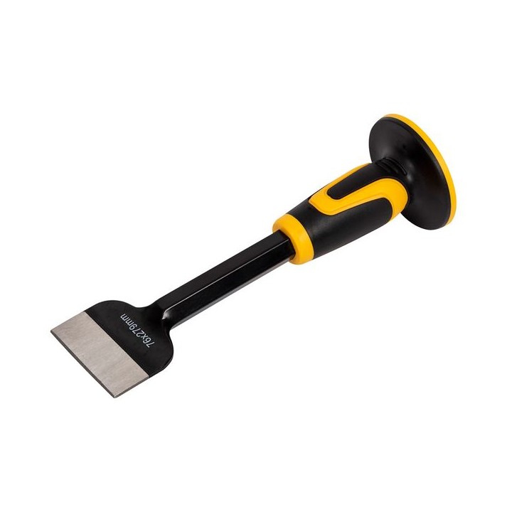 Roughneck 31-990 ELECTRICIAN'S Chisel with Double Injected Safety Grip 76mm x 279mm