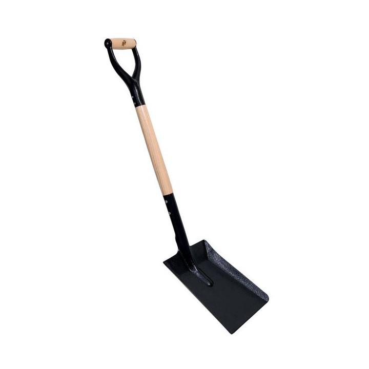 Rockforce Wooden Handled NO2 Square Shovel