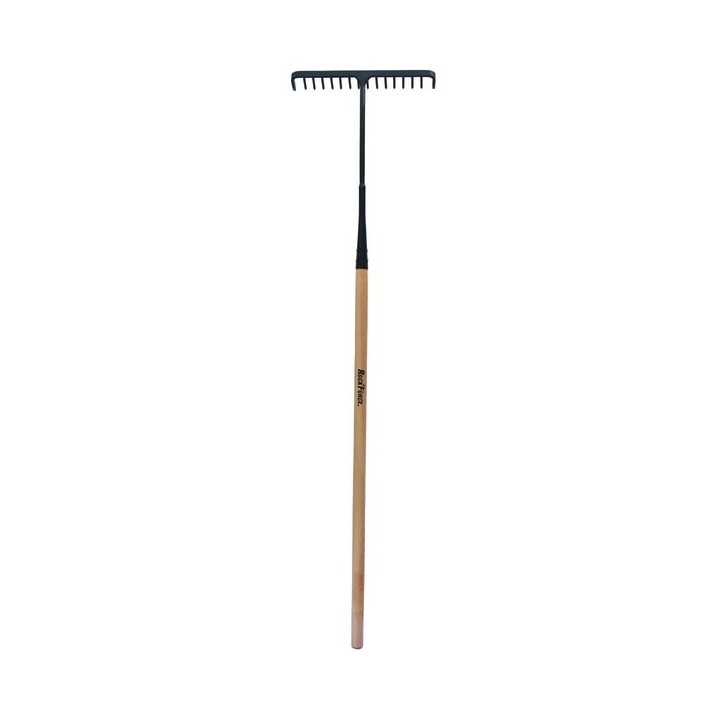 Rockforce Tarmac Rake - Wooden Handle