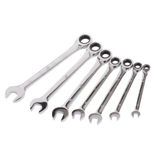 Ram 8-19mm Ratchet Combu Spanner Set