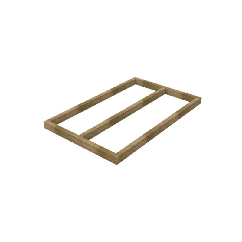 Shed Base 5ft x 3ft Installed Shed Base 5ft x 3ft Installed