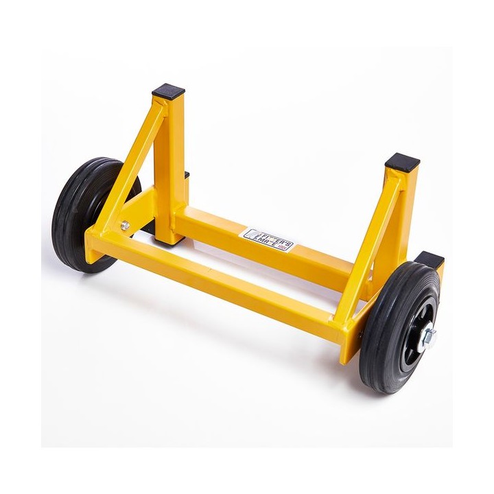 Radmat FM0001 FITTER'S Mate Kitchen Cabinet Truck with Adjustable Plinth Height Steel Yellow and Black 345 x 195 x 200mm