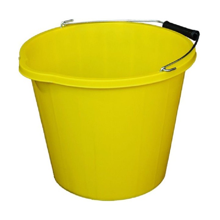 Strata Builders Bucket Yellow 14L