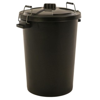 Heavy Duty Dustbin with Lid 90L