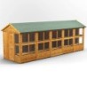 20 x 6 Power Apex Double Door Potting Shed
