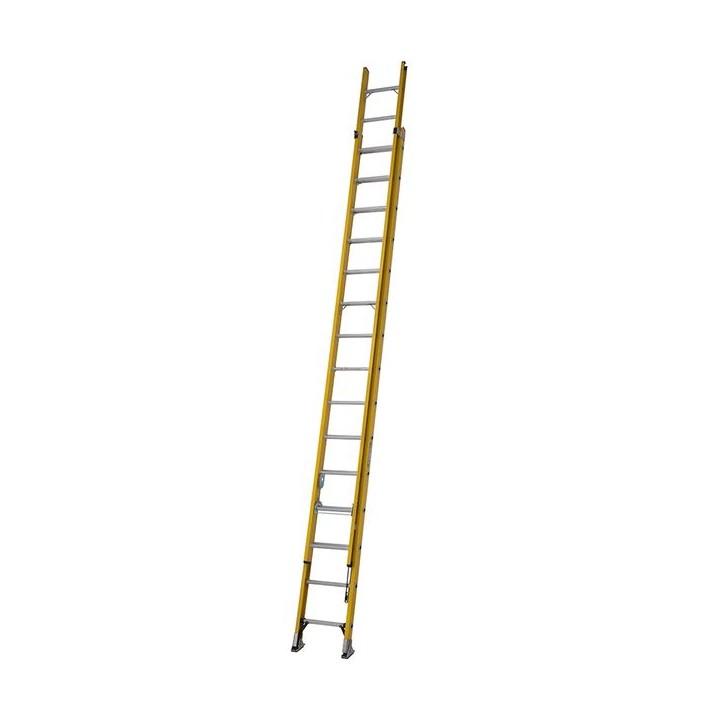 Werner 77545 Fibreglass Extension Ladder Alflo Trade Double 4.5m