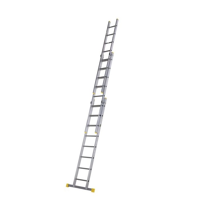 Werner 57712120 Square Rung Triple Extension Ladder 2.45m