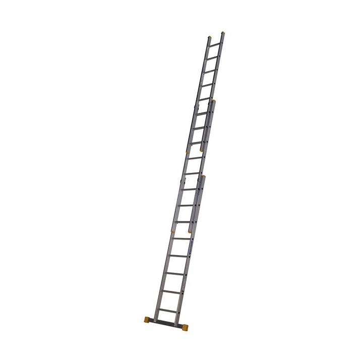 Werner 7232418 Box Section Triple Extension Ladder 2.4m