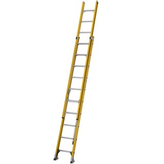 Werner 77531 Fibreglass Extension Ladder Alflo Trade Double 3.1m