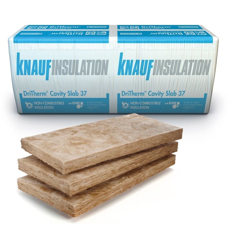 Knauf Dritherm Cavity Slab 37 100mm 455 x 1200mm 6.55m2 Per Pack