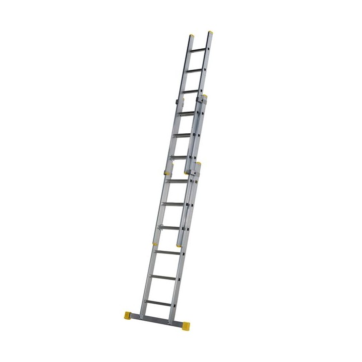 Werner 57712020 Square Rung Triple Extension Ladder 1.89m