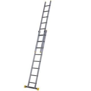 Werner 57711120 Square Rung Double Extension Ladder 2.4m