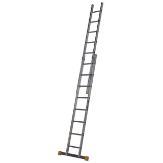 Werner 7222418 Box Section Double Extension Ladder 2.4m