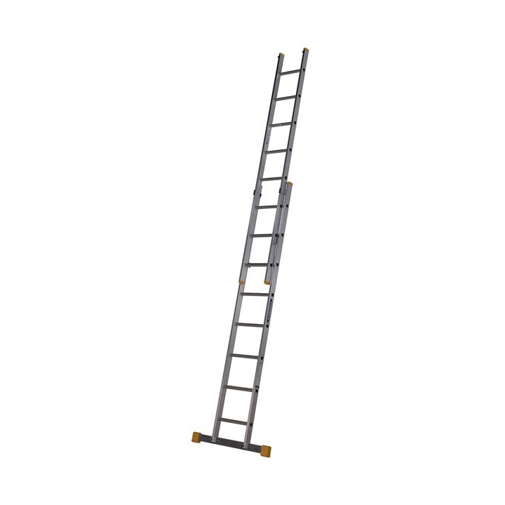 Werner 7222418 Box Section Double Extension Ladder 2.4m