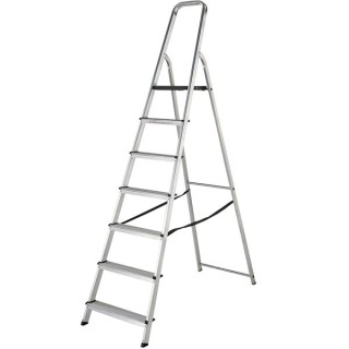 Werner 7400718L Stepladder 7 Tread High Handrail