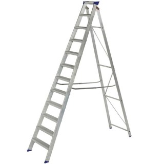 Werner 7141218 Mastertrade Swingback Stepladder 12 Tread