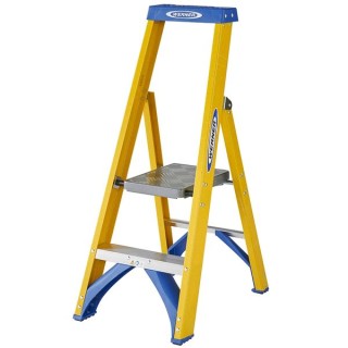 Werner 7170218 Fibreglass Platform Stepladder 2 Tread