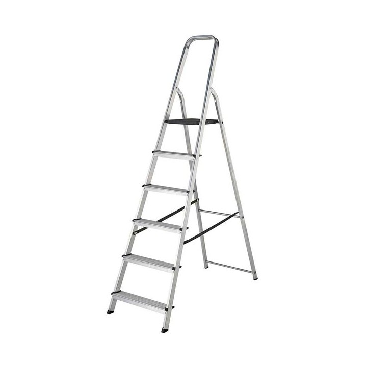 Werner 7400618L Stepladder 6 Tread High Handrail