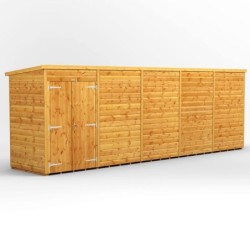 20 x 4 Power Windowless Pent Double Door