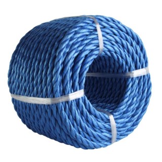 4TRADE TR306 Polyprop Rope Coil Blue 148x74x139mm