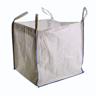 Travis Perkins Plain White 4 Loop Bulk Bag 850 x 850 x 850mm