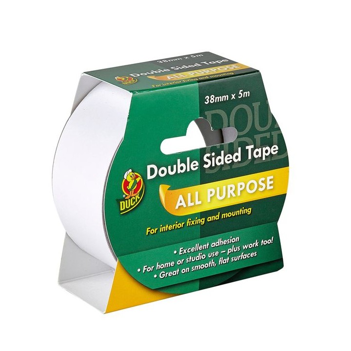 Duck Tape double sided tape 38mm x 5m White