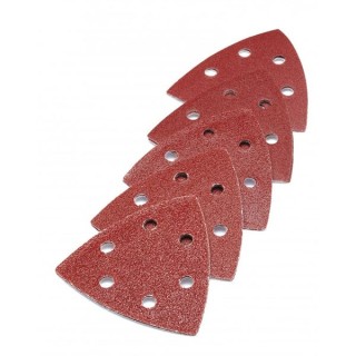 Punk 93mm Triangular Assort Sanding Pads Red 60/80/100/120/180gRIT 2 Per Grit