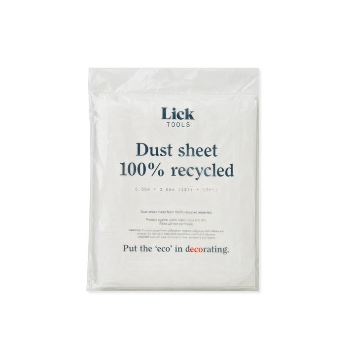 LickTools Dust Sheet 100% Recycled Pack of 10