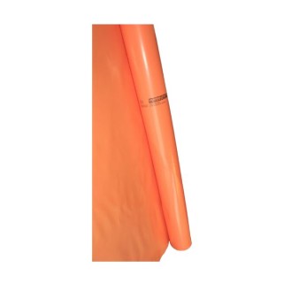 Visqueen Orange Flame Retardant Polythene (LPS1207) 4m x 25m x 250mU