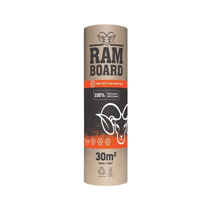 Ram Boardï¿½ Temporary Floor Protection 940mm x 32m