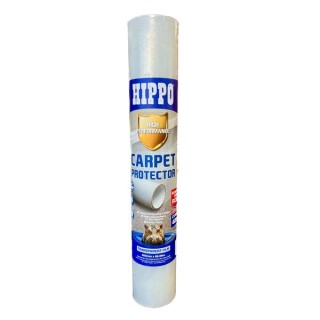 Hippo Carpet Protector 600mm x 66.67m Clear