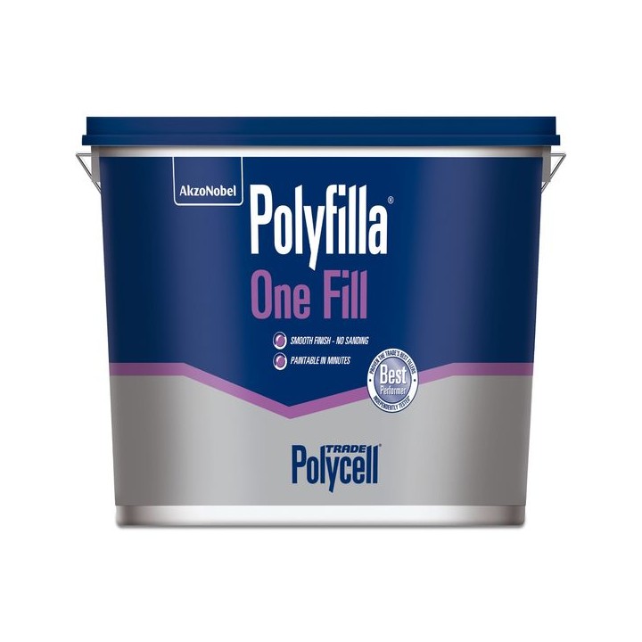Polycell Polyfilla One Fill Lightweight Filler 4L