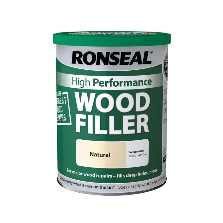 Ronseal Performance Wood Filler Natural 1kg