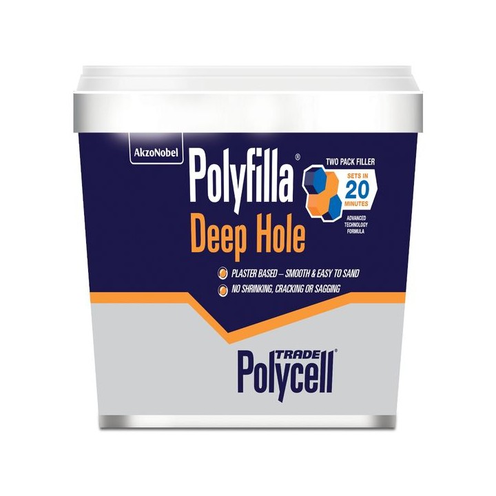 Polycell Polyfilla Trade Deep Hole Filler 1kg