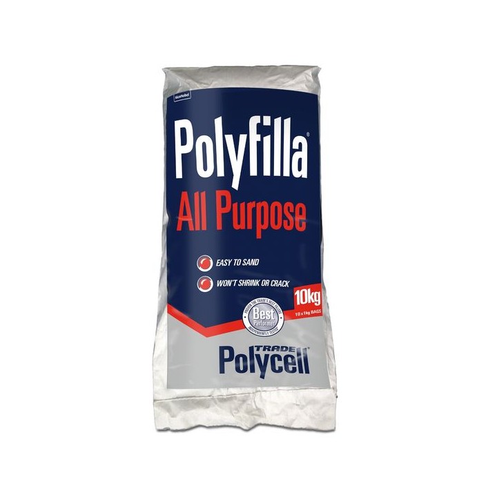 Polycell Polyfilla All Purpose Trade Powder Filler - 10kg