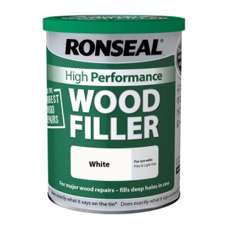 Ronseal High Performance Wood Filler White 1Kg