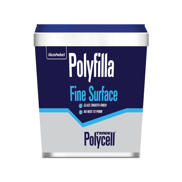 Polycell Trade Fine Surface Filler - 1.75kg