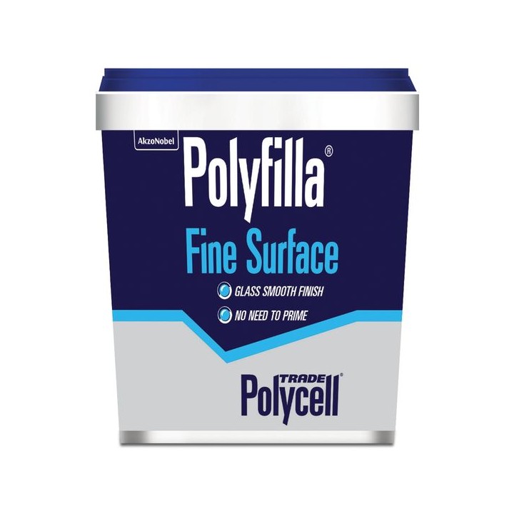 Polycell Polyfilla Trade Fine Surface Filler - 500g