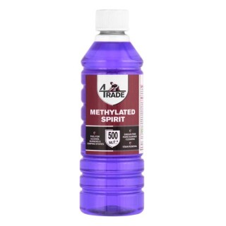4Trade Methylated Spirit 500ml - Pack of 6