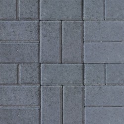 Tobermore Pedesta Decorative Block Paving in Charcoal 200x100x50mm - Pack of 720
