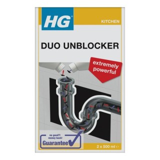HG Extremely Powerful Duo Drain Unblocker 1L