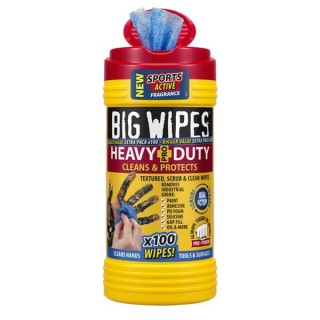 Big Wipes Heavy-Duty Pro+ wipes tub of 100