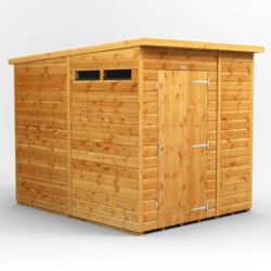 6 x 8 Power Pent Security Shed