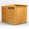 6 x 8 Power Pent Security Shed