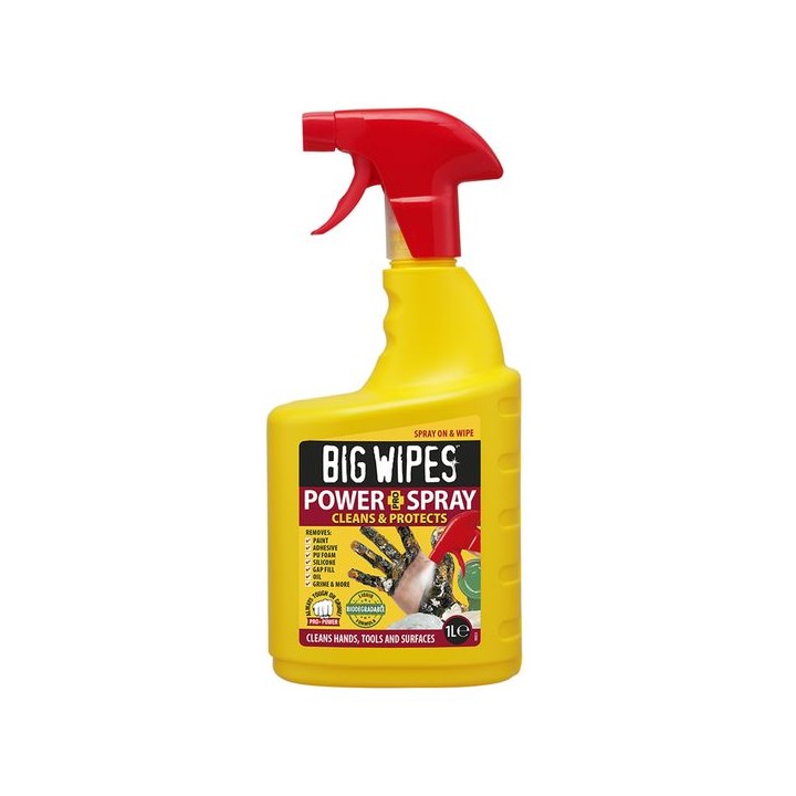 Big Wipes Power Spray Pro+ bio cleaning formula 1L
