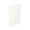 Base End Panel for Super Gloss White Slab 900mm x 600mm - FKKF0028