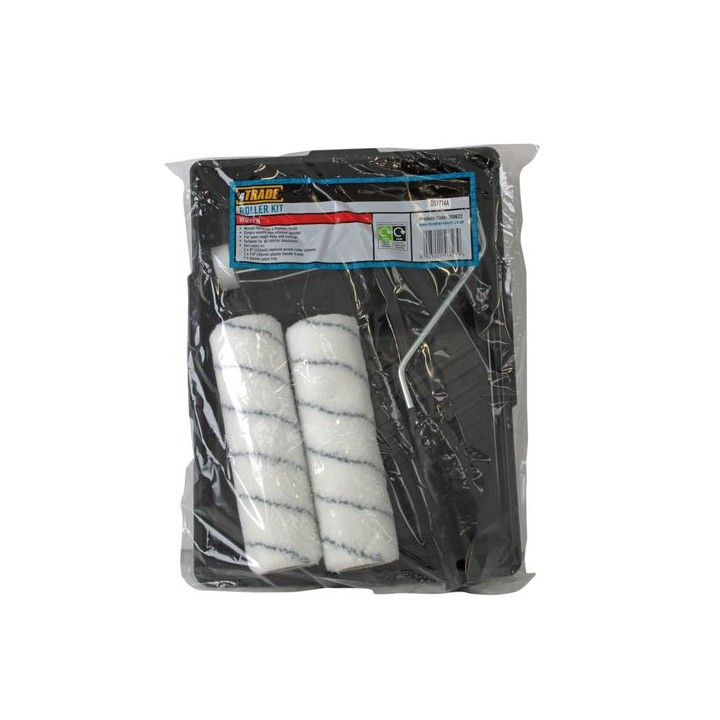 4Trade Woven Roller Set Pack 2