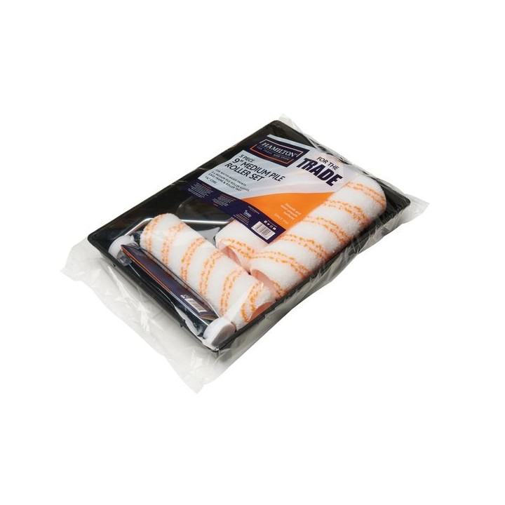 Hamilton for the Trade 5 Piece 9in Roller Set