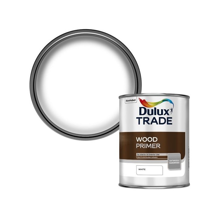 Dulux Trade Wood Primer 1L White